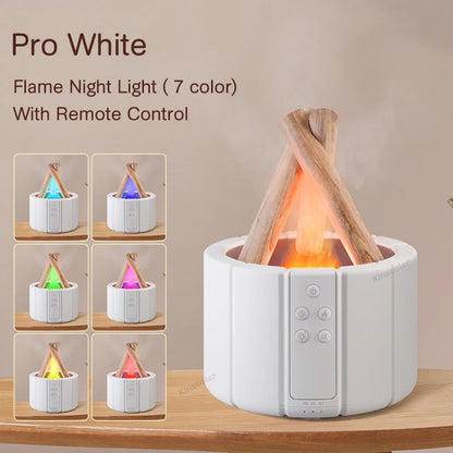 HomeSpark Flame Diffuser — Simulated Flame Aroma Diffuser