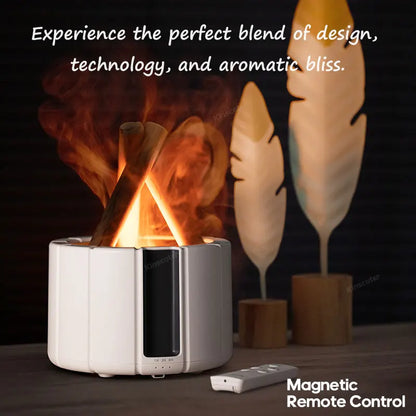 HomeSpark Flame Diffuser — Simulated Flame Aroma Diffuser