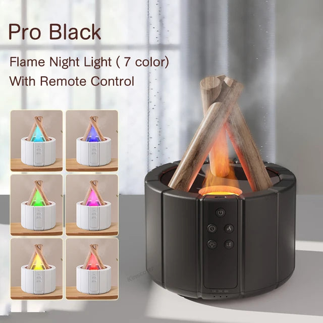 HomeSpark Flame Diffuser — Simulated Flame Aroma Diffuser