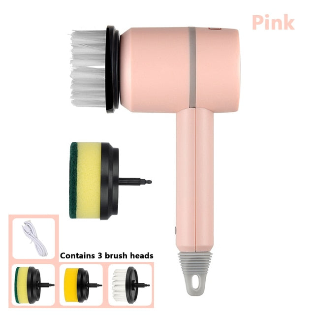 HomeSpark Power Scrubber — Electric Cleaning Brush