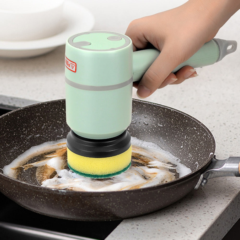 HomeSpark Power Scrubber — Electric Cleaning Brush