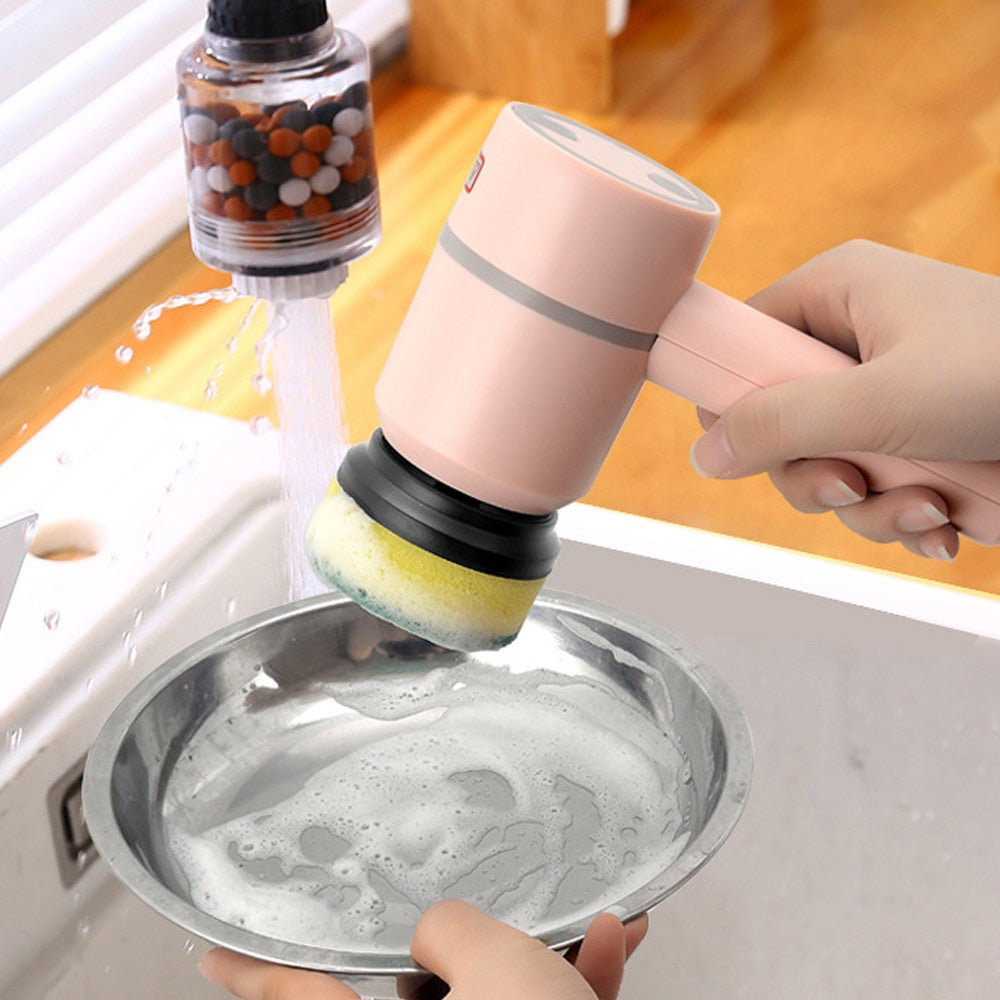 HomeSpark Power Scrubber — Electric Cleaning Brush