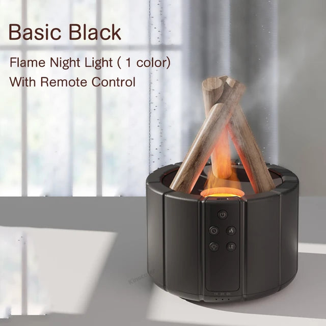 HomeSpark Flame Diffuser — Simulated Flame Aroma Diffuser