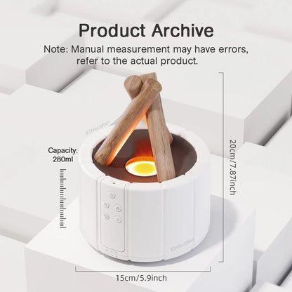 HomeSpark Flame Diffuser — Simulated Flame Aroma Diffuser
